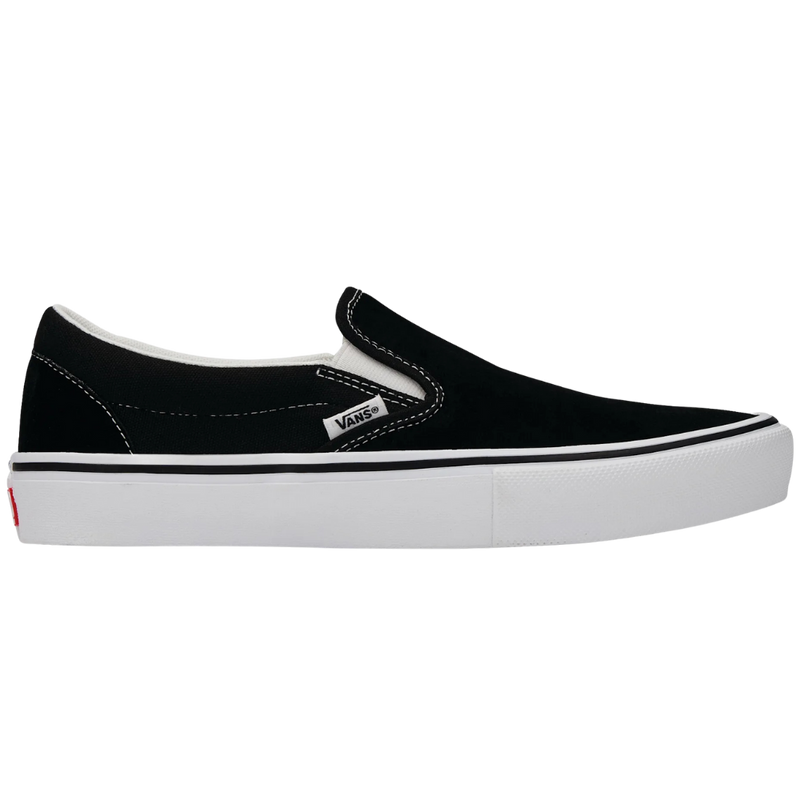 Skate Slip-On Black/White Bild 2