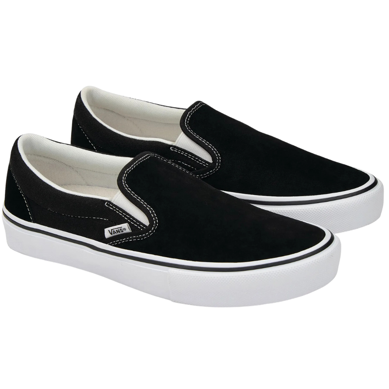 Skate Slip-On Black/White Bild 4