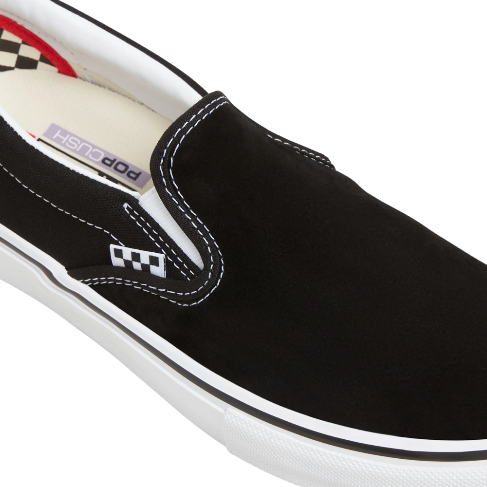 Skate Slip-On Black/White Bild 5