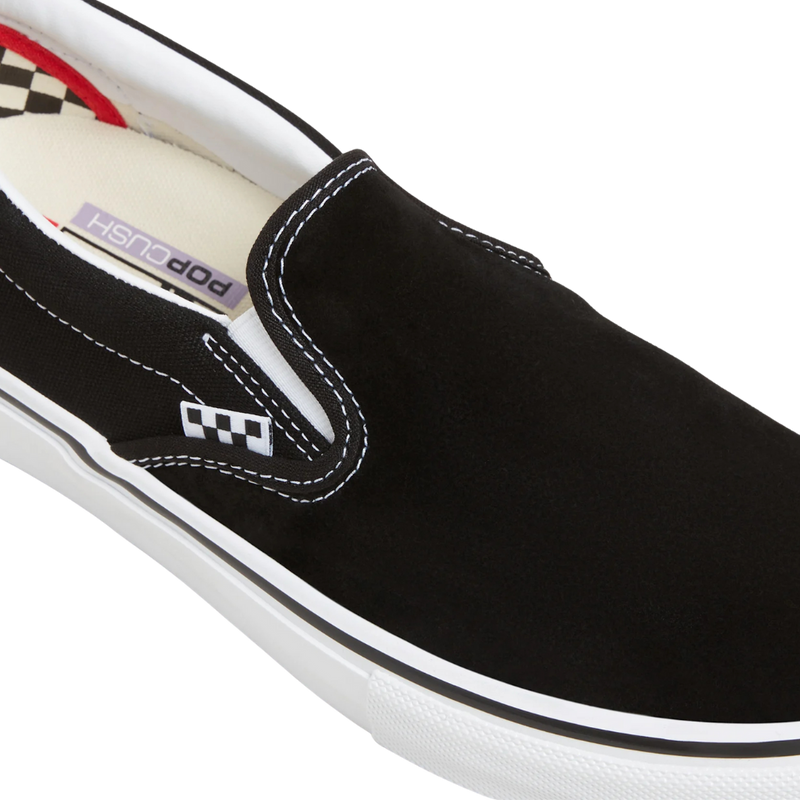 Skate Slip-On Black/White Bild 5