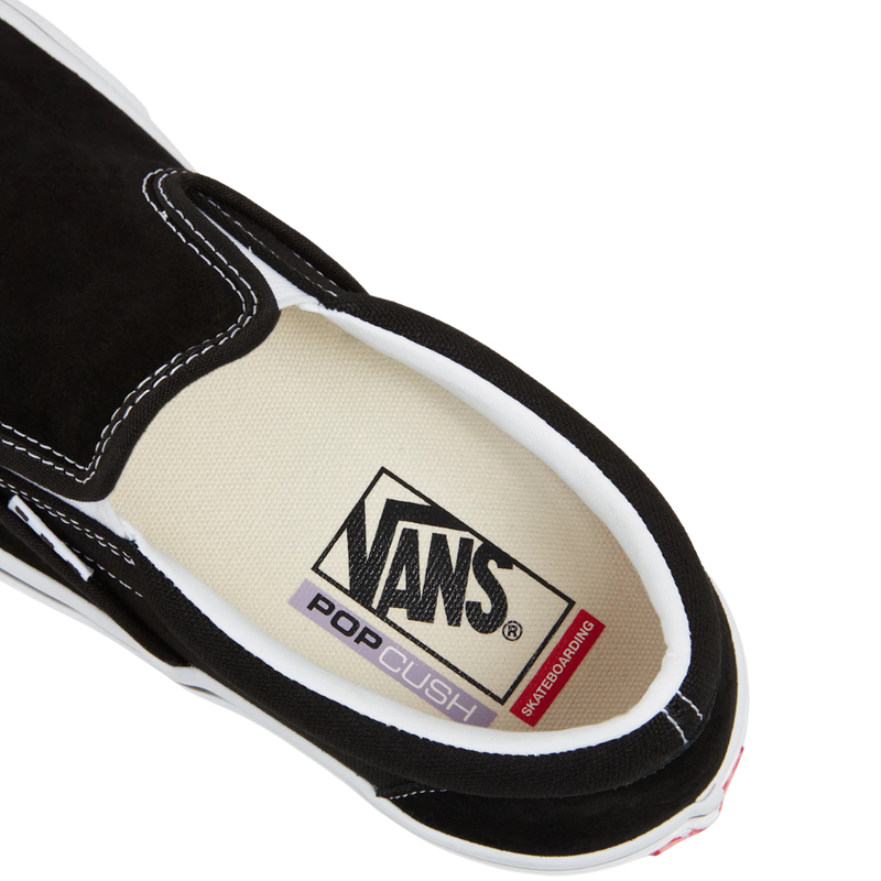 Skate Slip-On Black/White Bild 6