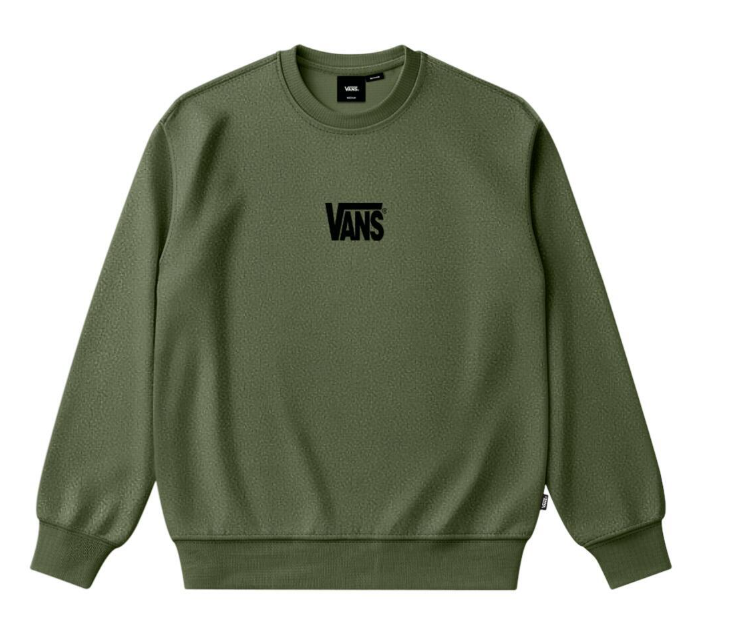 Stretch Logo Crew Green Balsam Bild 1