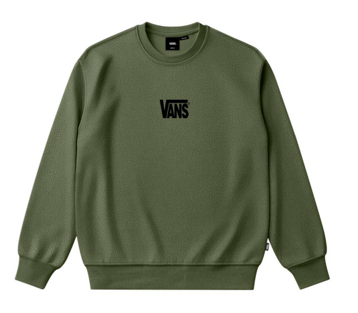 Stretch Logo Crew Green Balsam Bild 1