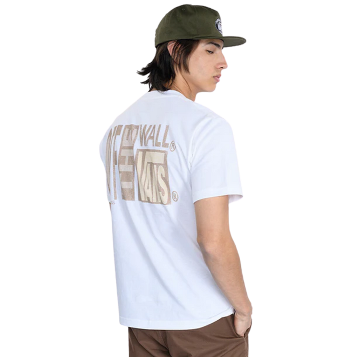 Stretch Stack Crackle SS Tee White Bild 2