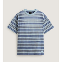 Stripe Ringer Loose SS Knit Soft Slate Bild 1