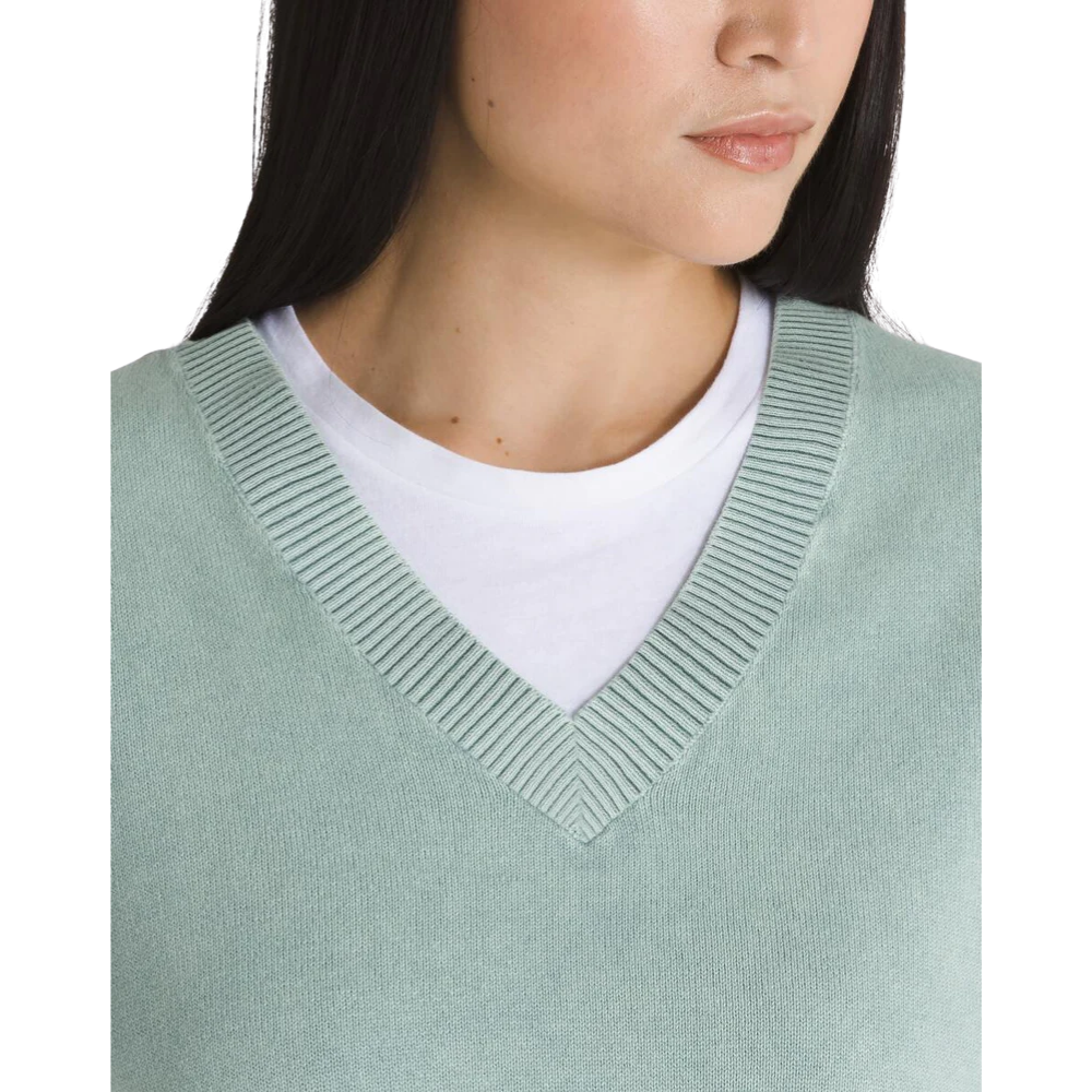 Syd Sweater Vest Gray Mist Bild 4