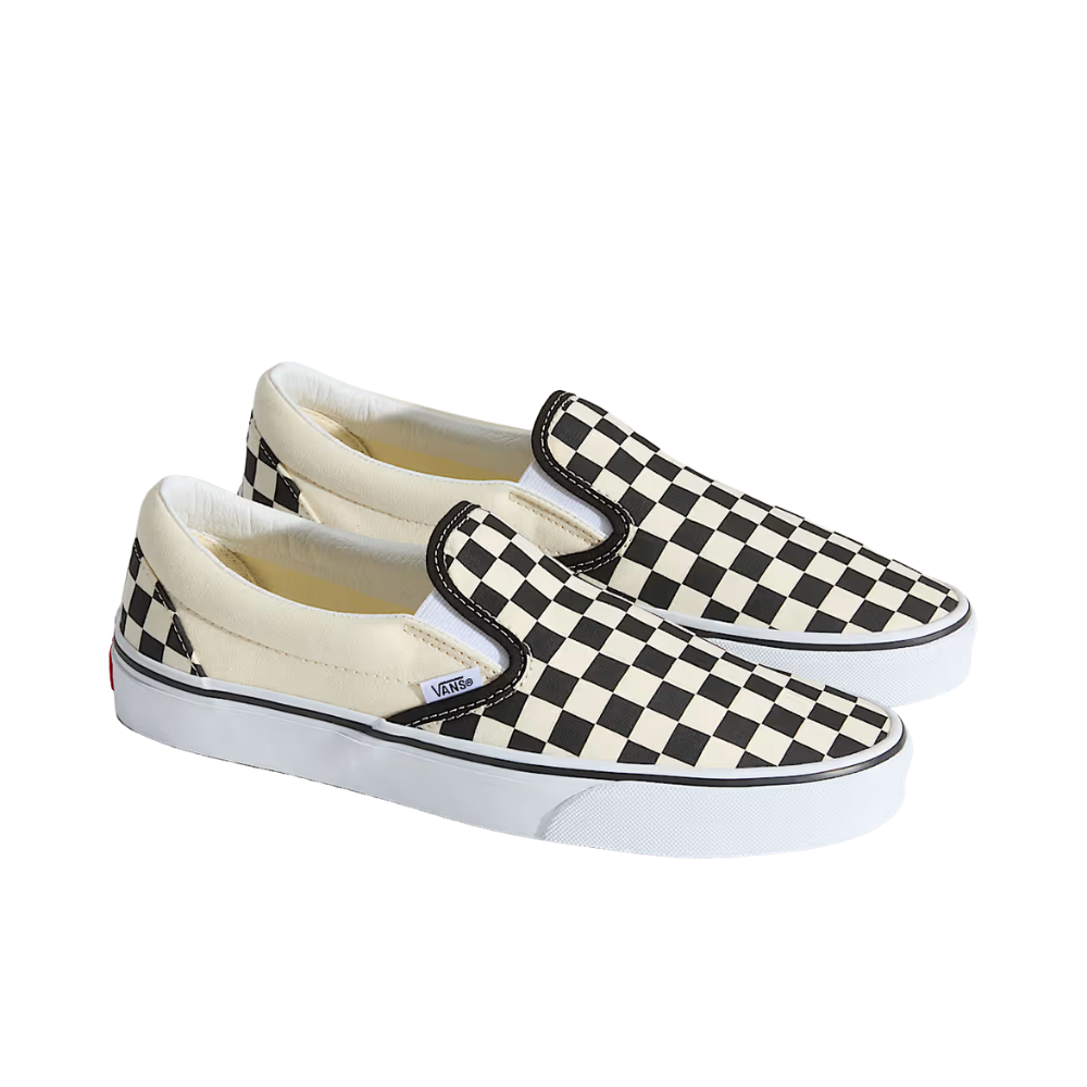 UA Classic Slip-On Blk&WhtChckerboard/W Bild 1