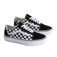 UA Old Skool Platform (Checkerboard) Black Bild 1