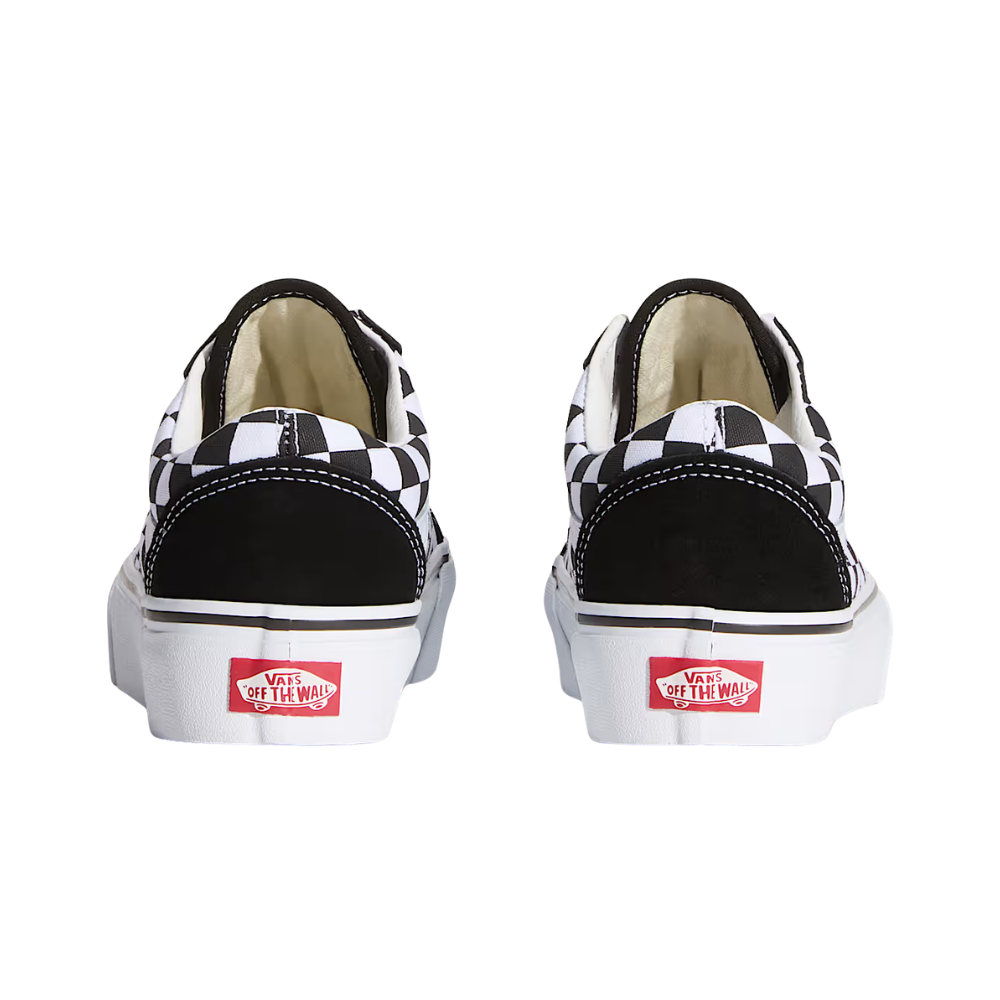 UA Old Skool Platform (Checkerboard) Black Bild 3