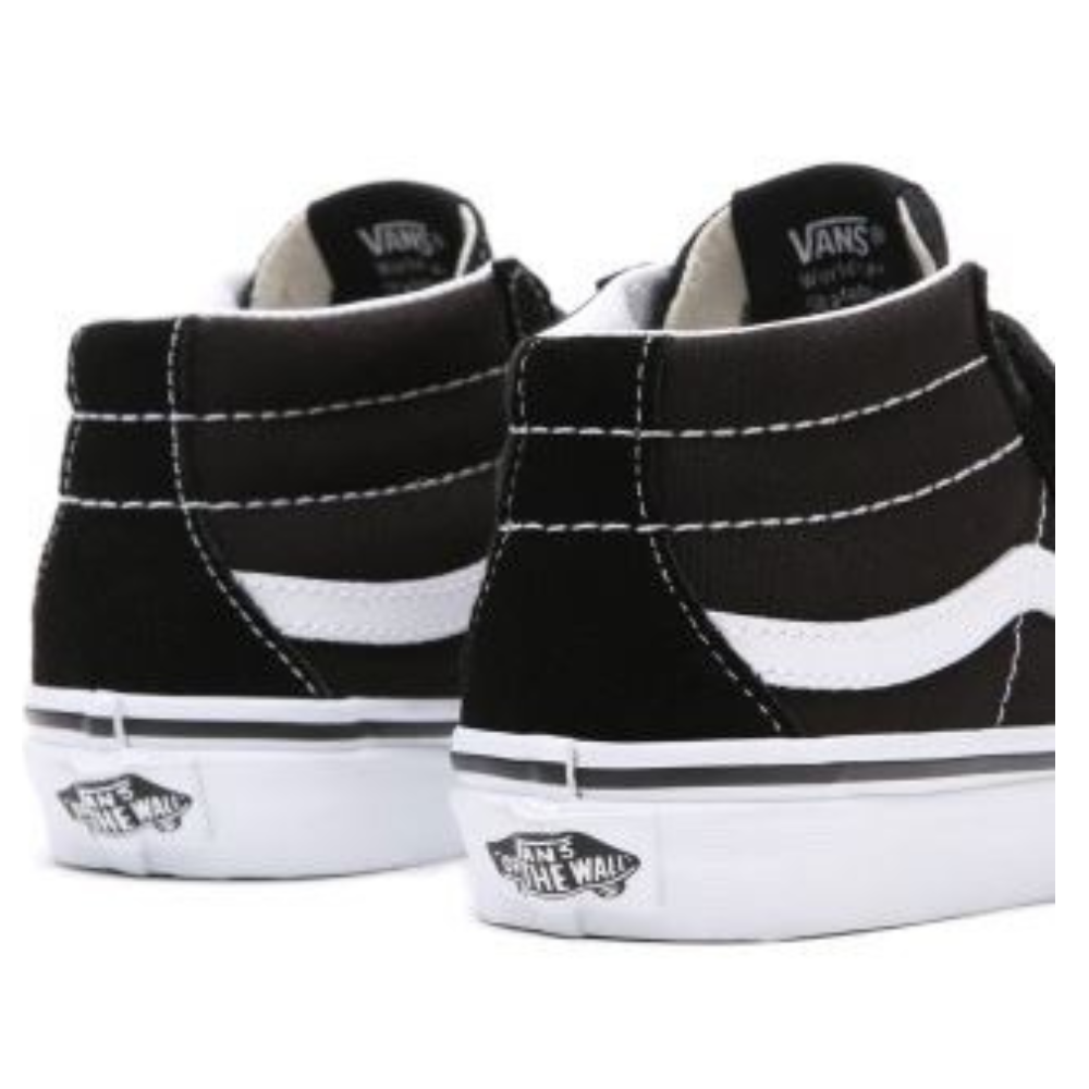 UY SK8-Mid Reissue Black/True White Bild 3