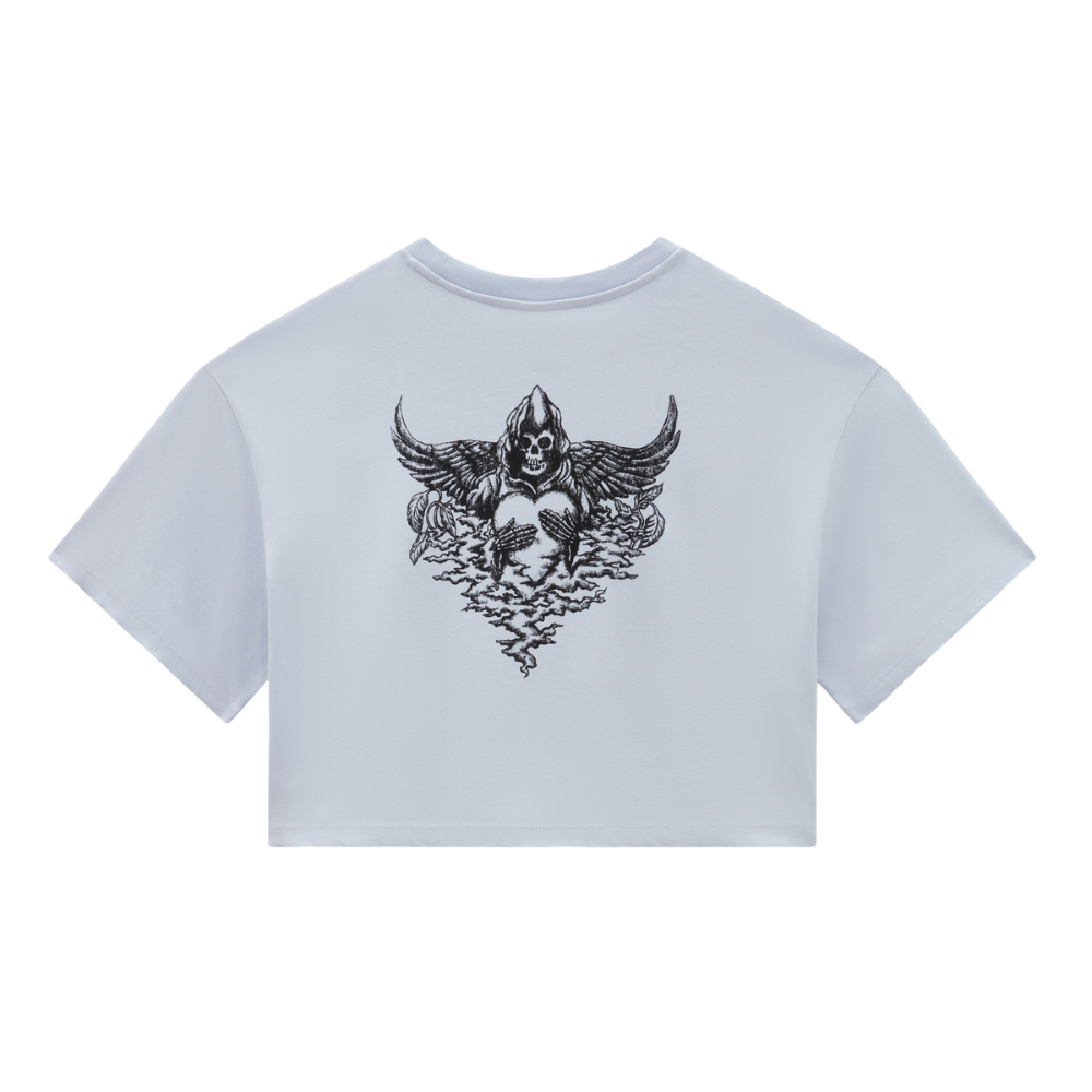 VEXED RELAX CROP Halogen Blue Bild 2