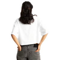 W Rhythm Relaxed Crop SS White Bild 2