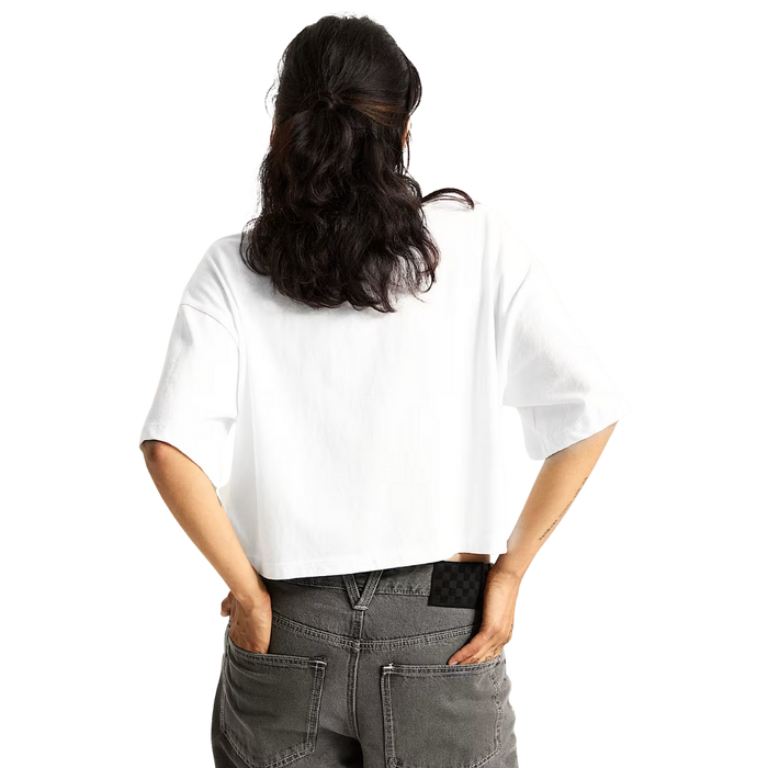 W Rhythm Relaxed Crop SS White Bild 2