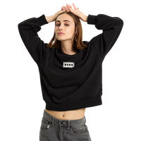 W Upworn Retro Crew Black Bild 1