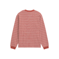 Wesley Stripe LS Knit Light Bronze/Cream Bild 2