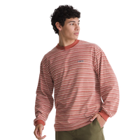 Wesley Stripe LS Knit Light Bronze/Cream Bild 3