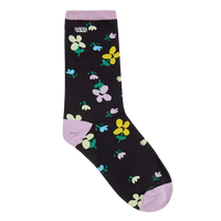 WM Ticker Sock Black/Lavender Mist Bild 1