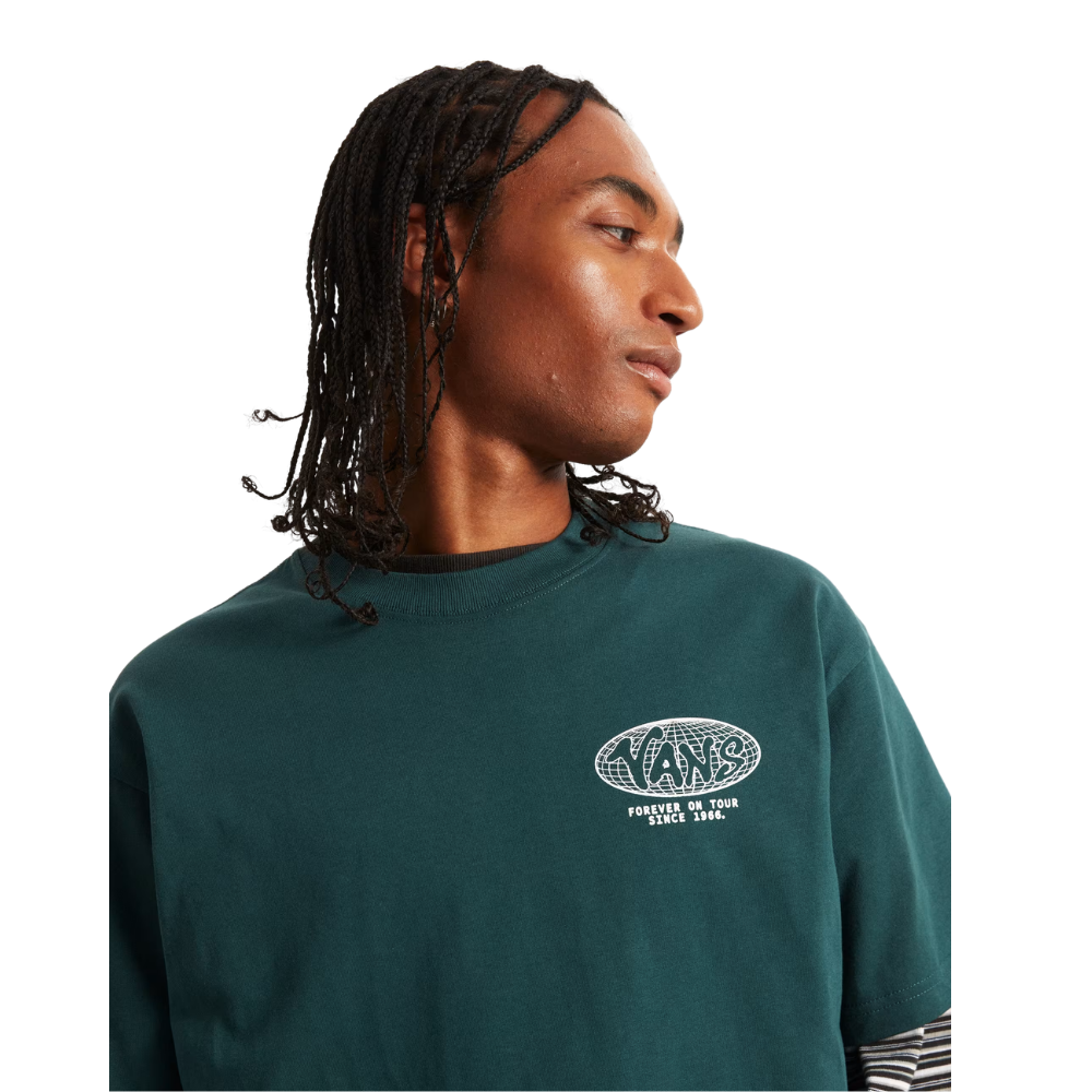 World Tour Loose SS Tee Mystic Moss Bild 1