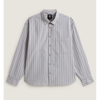 Vans X Rowan Stripe LS Woven Light Grey Bild 1