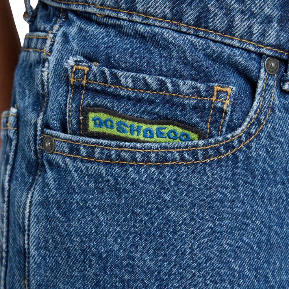 Baggy Short Stone Indigo Bild 3