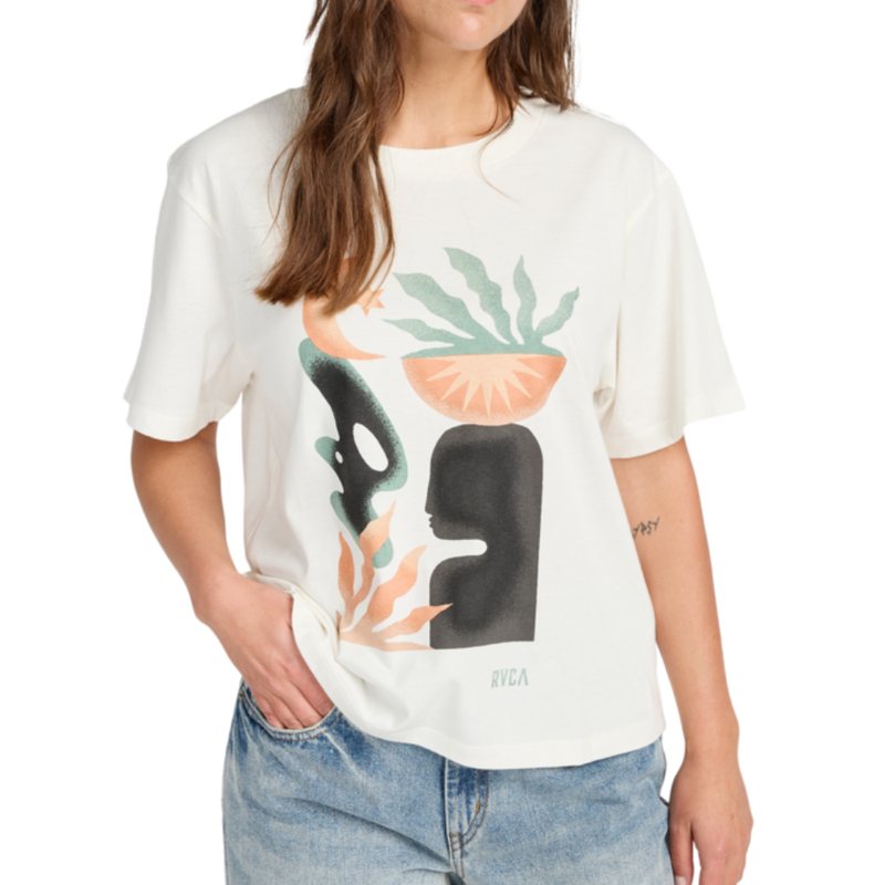 Collage Tee Antique White Bild 1