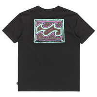 Crayon Wave Ss Washed Black Bild 2