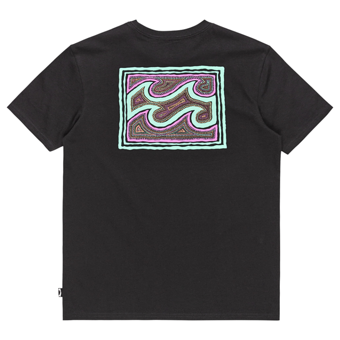 Crayon Wave Ss Washed Black Bild 2