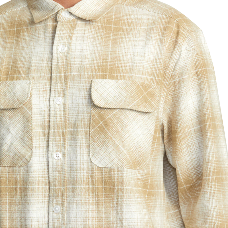 DAYSHIFT FLANNEL LS KHAKI Bild 1