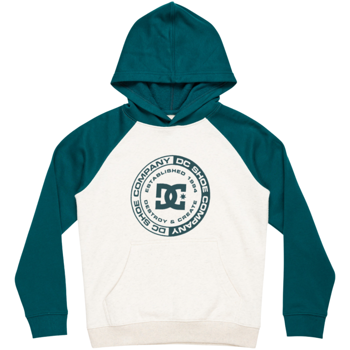 Dc Corpo Raglan Snow Hther/Deep Teal Bild 1