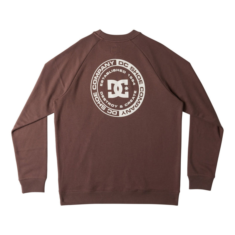 DC CORPO RAGLAN CREW Plum Truffle Bild 2