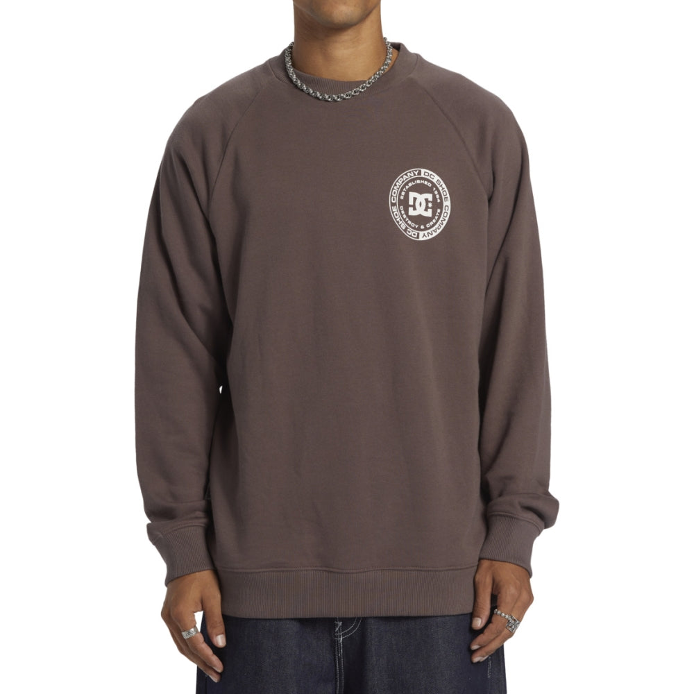DC CORPO RAGLAN CREW Plum Truffle Bild 3