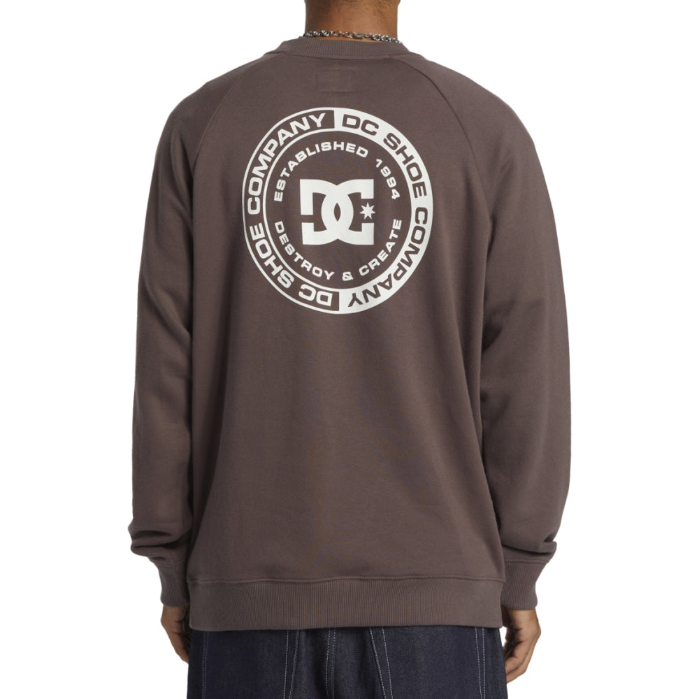 DC CORPO RAGLAN CREW Plum Truffle Bild 5