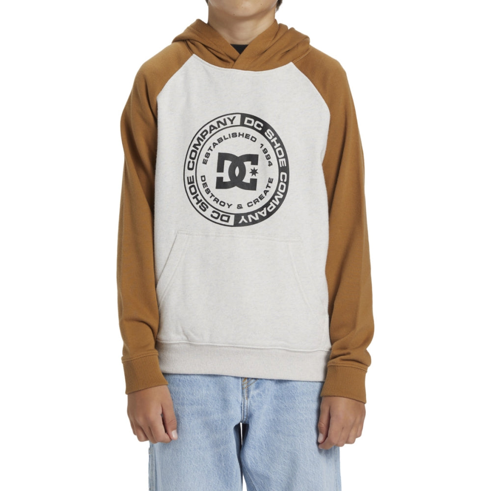 DC CORPO RAGLAN PH BOY Snow Heather/Chipmun Bild 3
