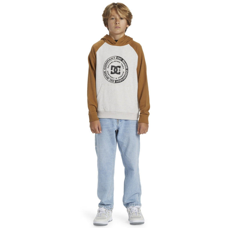 DC CORPO RAGLAN PH BOY Snow Heather/Chipmun Bild 4