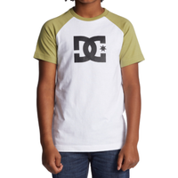 DC RAGLAN SS BOY WHITE/SAGE Bild 1
