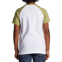 DC RAGLAN SS BOY WHITE/SAGE Bild 2