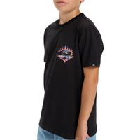 EV In Flames SS Youth Black Bild 2