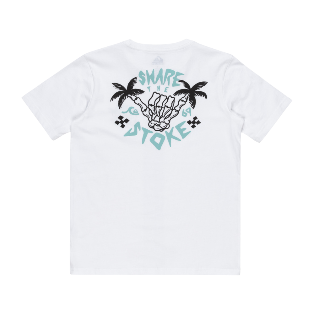 Ev Share The Stoke SS Yth White Bild 2