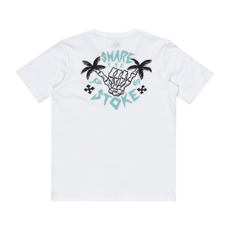 Ev Share The Stoke SS Yth White Bild 2