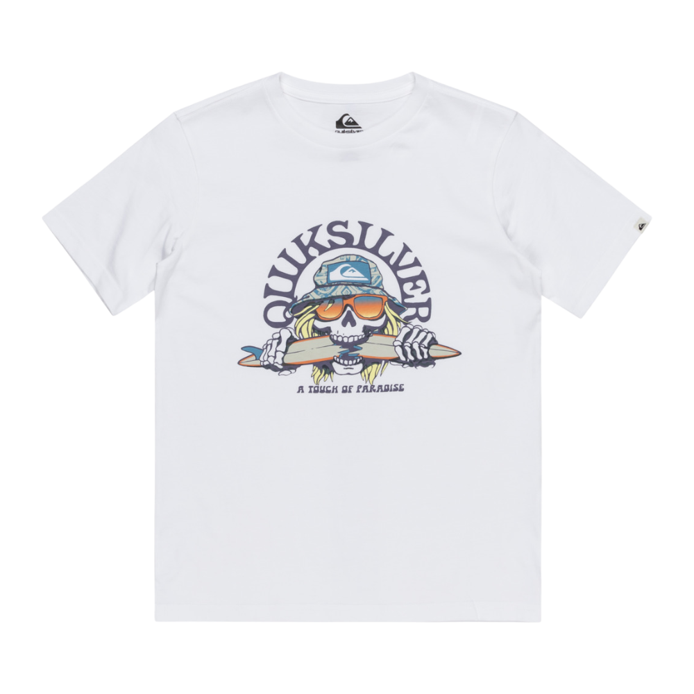 EV Skull Feast SS Yth White Bild 1