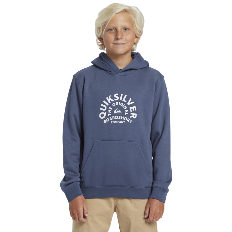 Graphic Hoodie Youth Vintage Indigo Bild 1