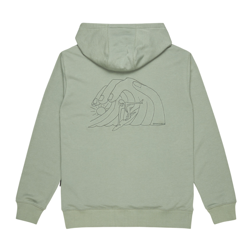 Graphic Mix Hoodie Chinois Green Bild 2