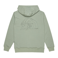 Graphic Mix Hoodie Chinois Green Bild 2