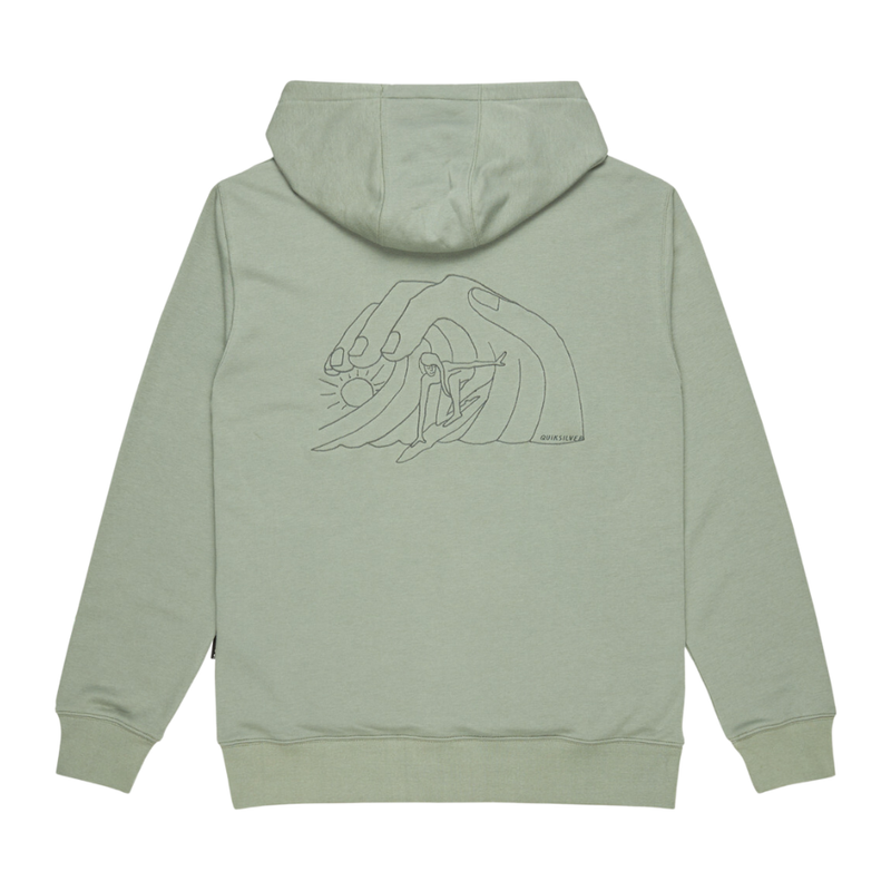 Graphic Mix Hoodie Chinois Green Bild 2