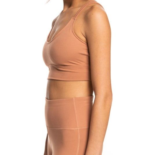 HEART INTO IT ELONGATED BRA MOCHA MOUSSE Bild 3