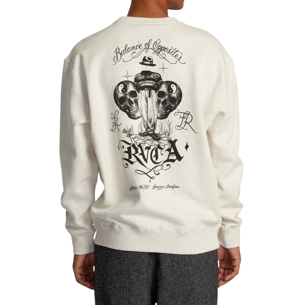 Invisible Man Crewneck Oatmeal Heather Bild 2