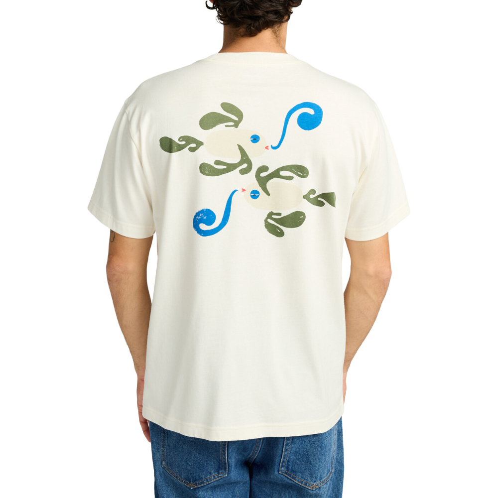 LA Fishschool SS Tee Antique White Bild 2