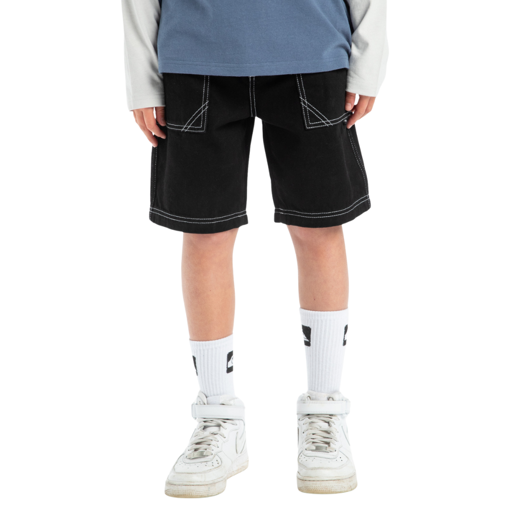 Mercury Denim Short Youth Black Bild 1