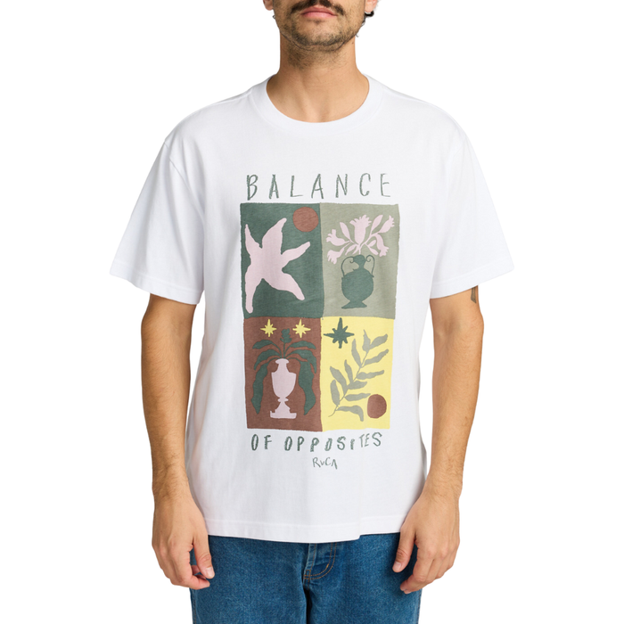 Nature Display SS Tee White Bild 1