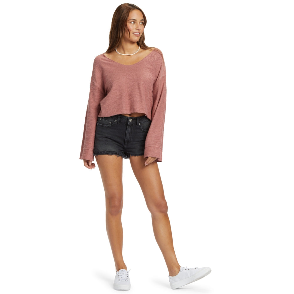 NEW SWELL DENIM SHORT ANTHRACITE Bild 5